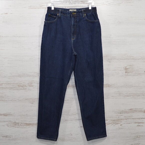 Vintage LL Bean  Elastic "Comfort" Waist Jeans - Picture 1 of 3